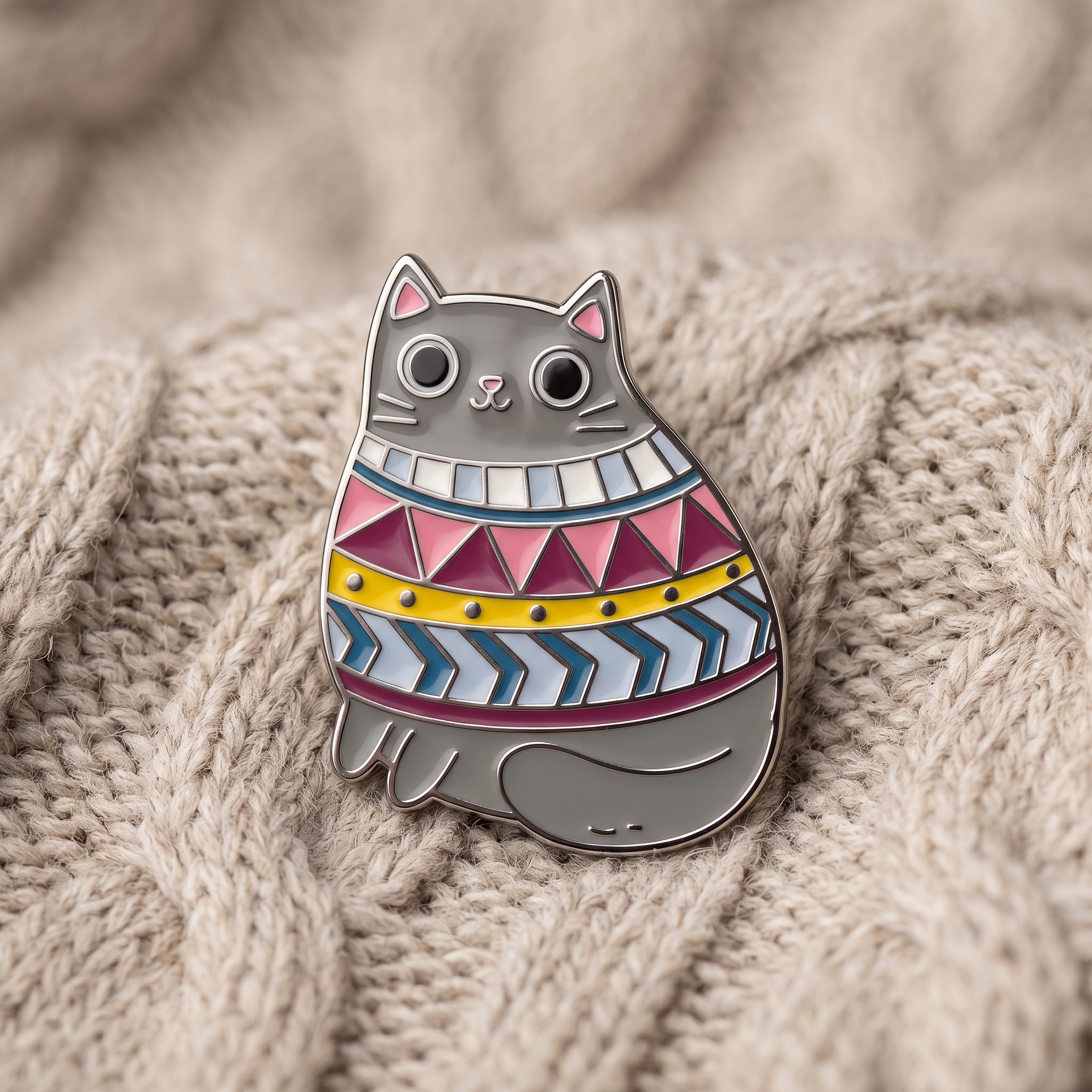 O1-Brosa-pin-363 Pinișor - Winter Floof - imagine 1