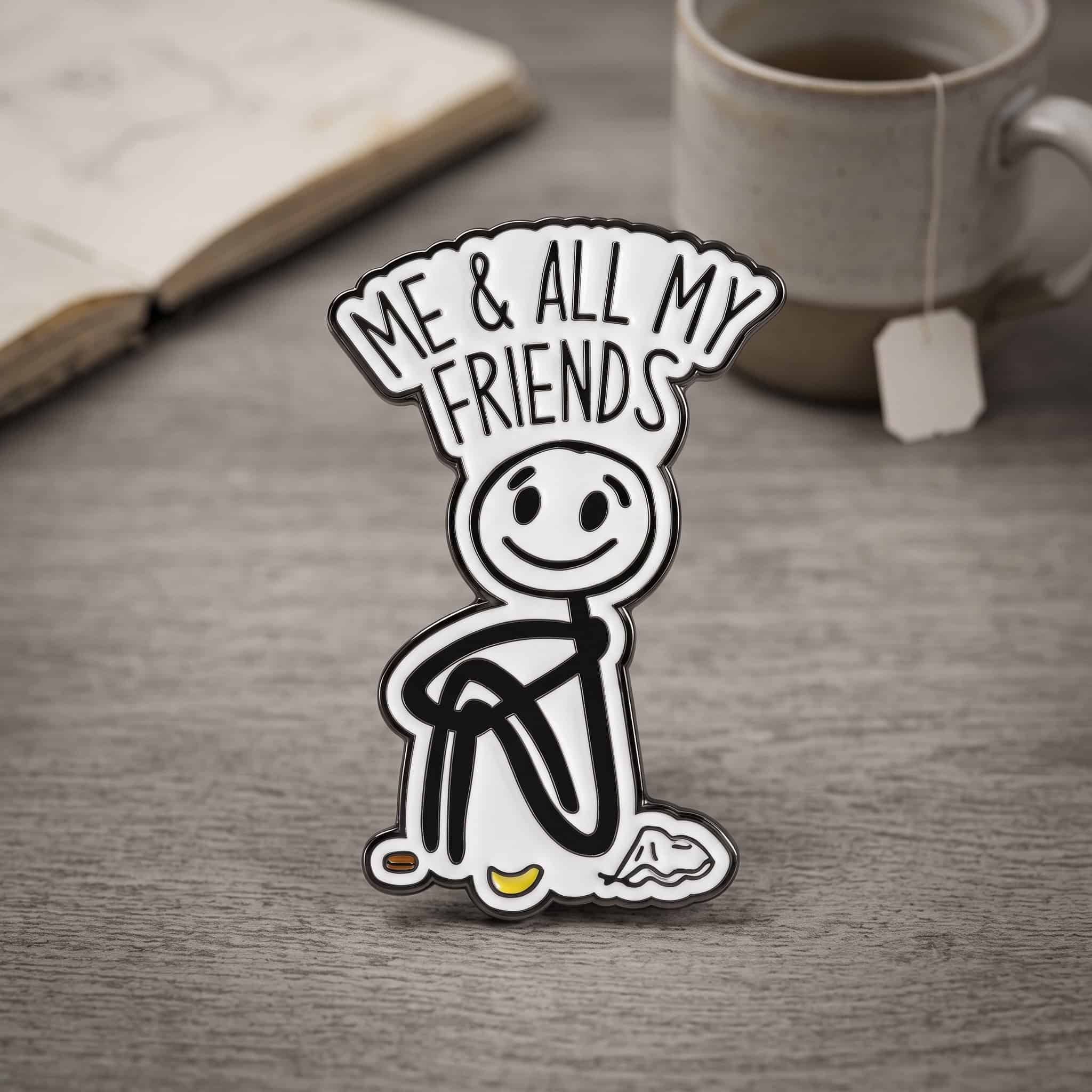 O2-Brosa-pin-038 Pinișor - Me & all my friends - imagine 1