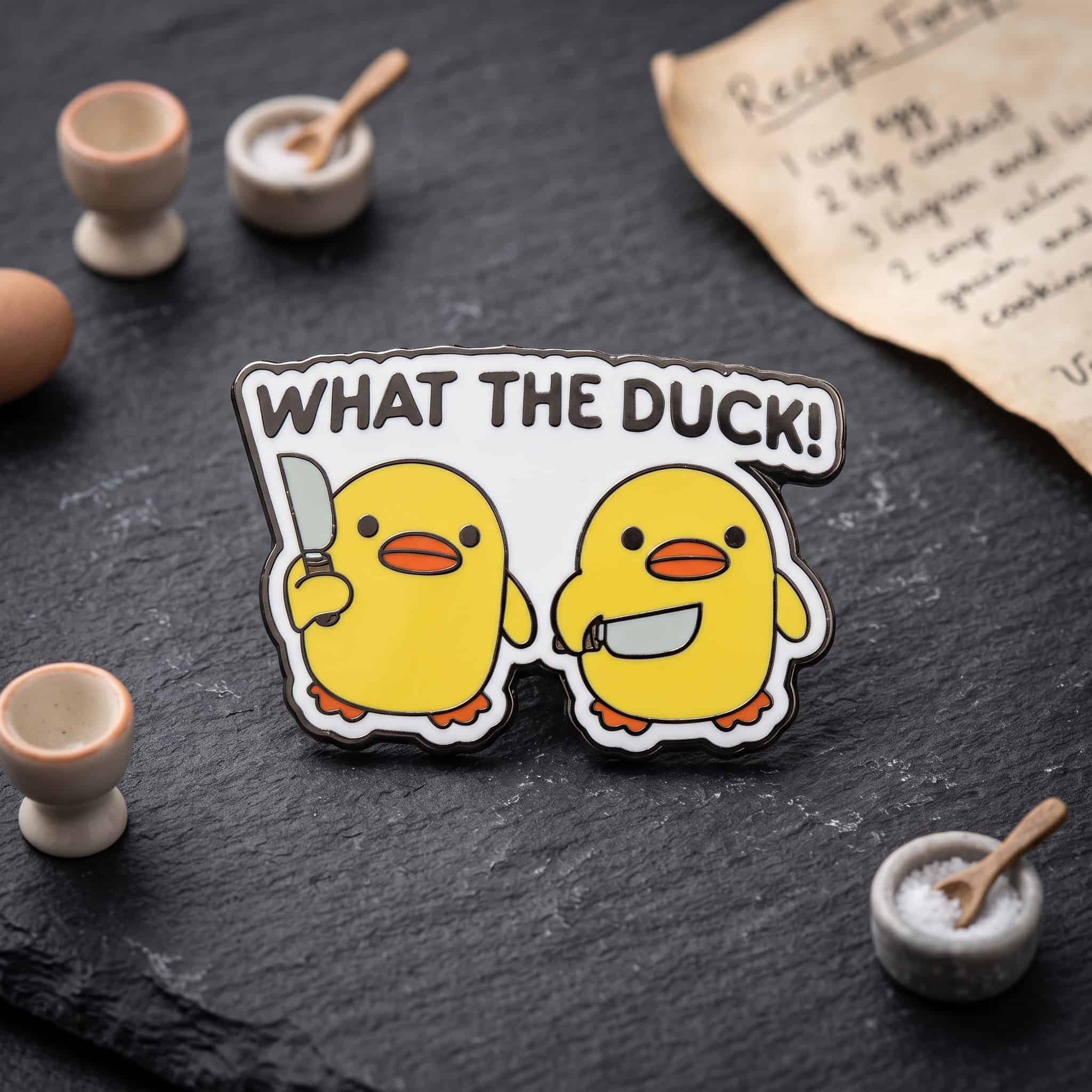 O2-Brosa-pin-063 Pinișor - What the duck - imagine 1