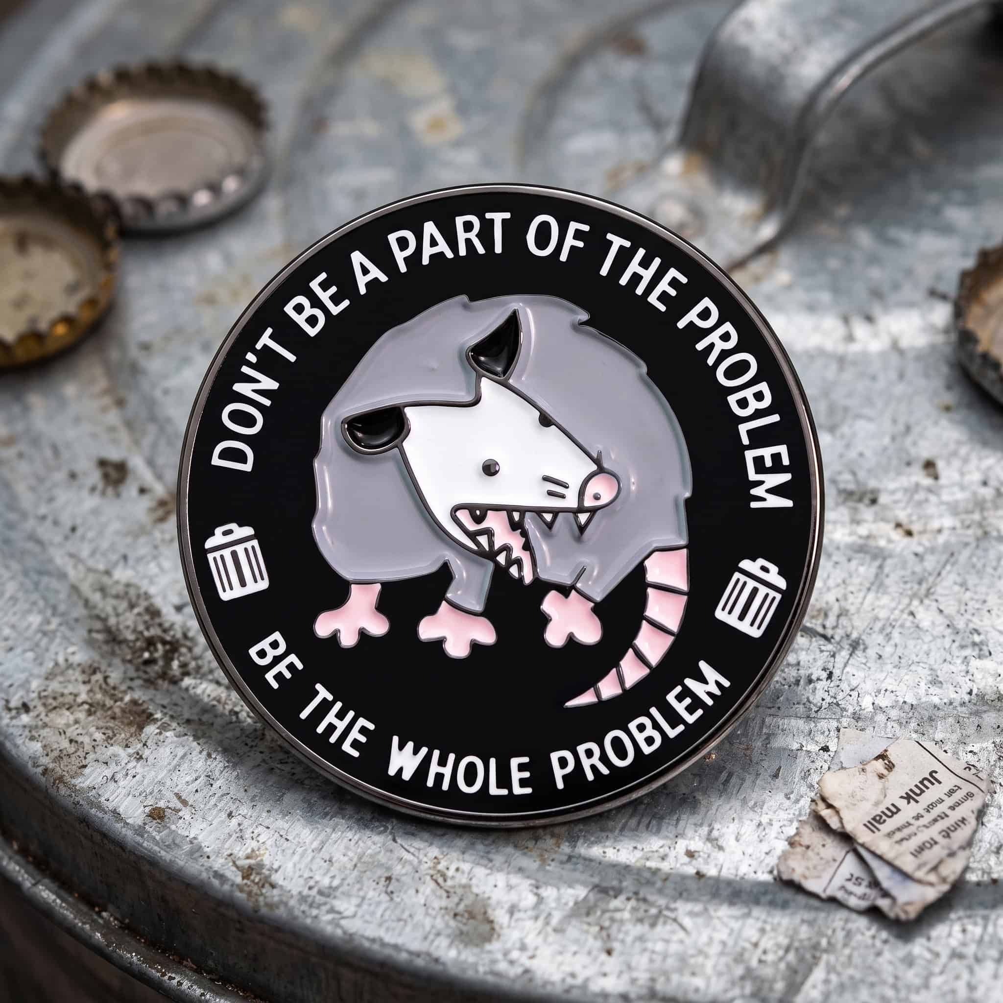 O2-Brosa-pin-146 Pinișor - Be the Whole Problem - imagine 1