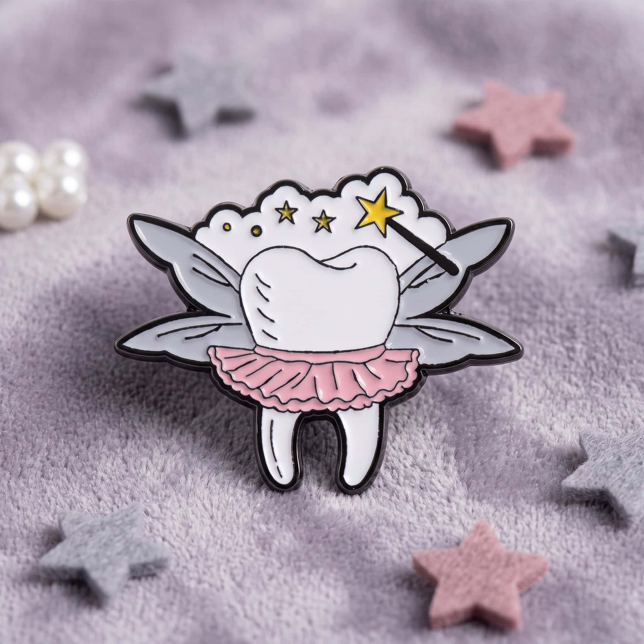 O2-Brosa-pin-155 Pinișor - Tooth Fairy Magic - imagine 1