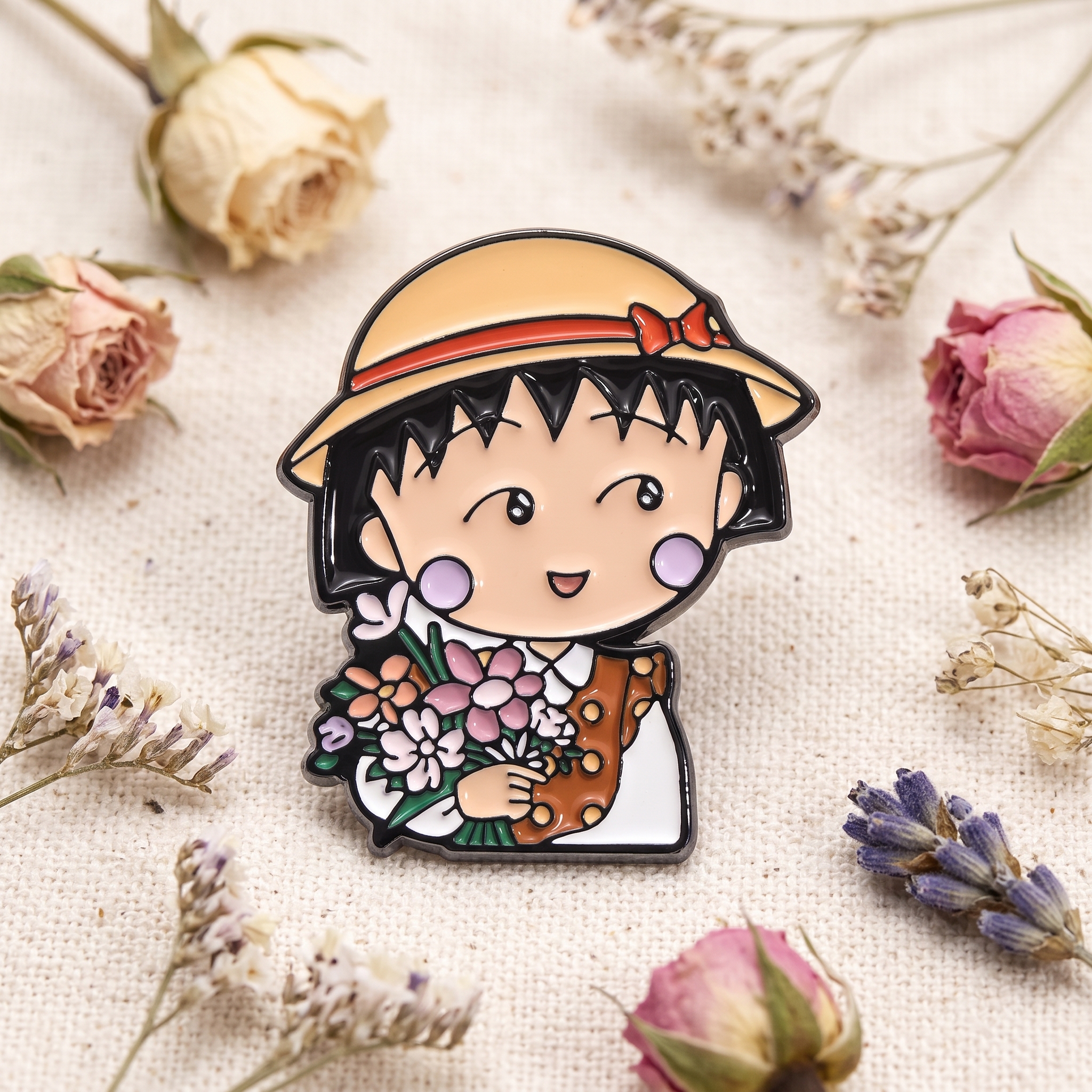 O2-Brosa-pin-173 Pinișor - Chibi Maruko-chan - imagine 1