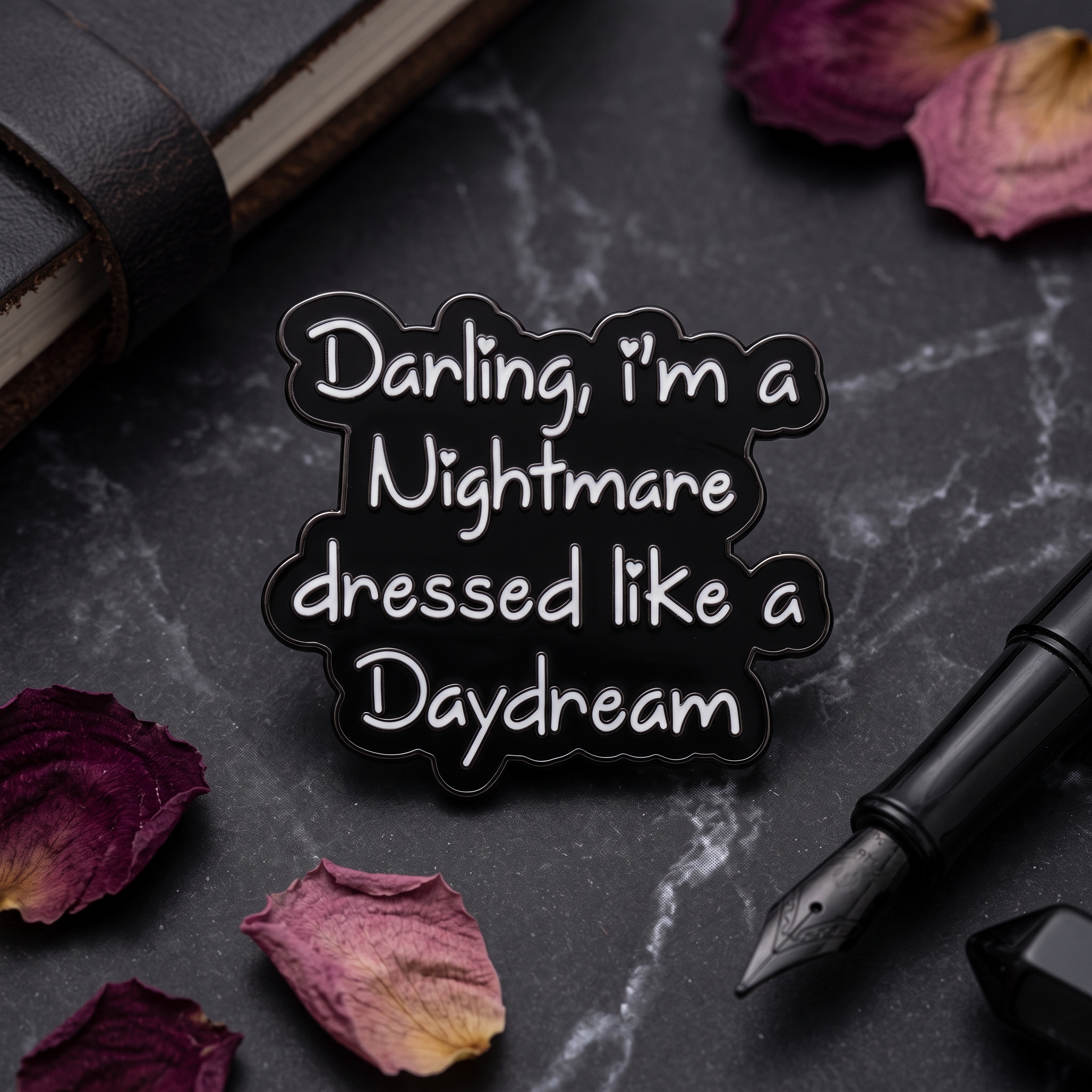 O2-Brosa-pin-221 Pinișor - Darling, I'm a Nightmare - imagine 1