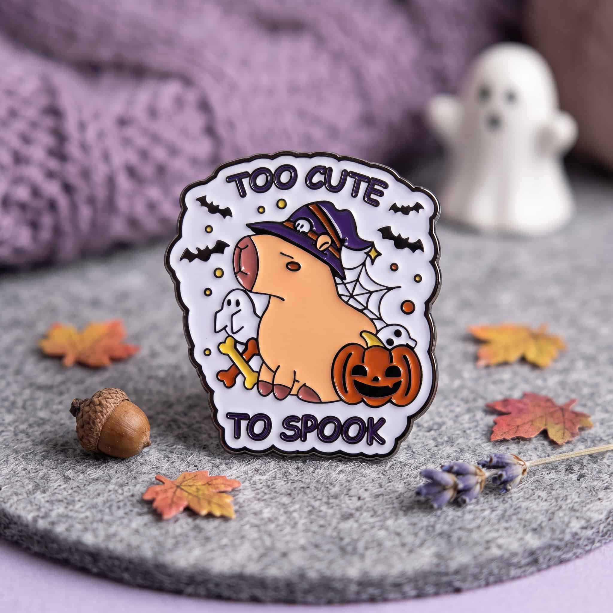 O2-Brosa-pin-238 Pinișor - Too Cute to Spook - imagine 1