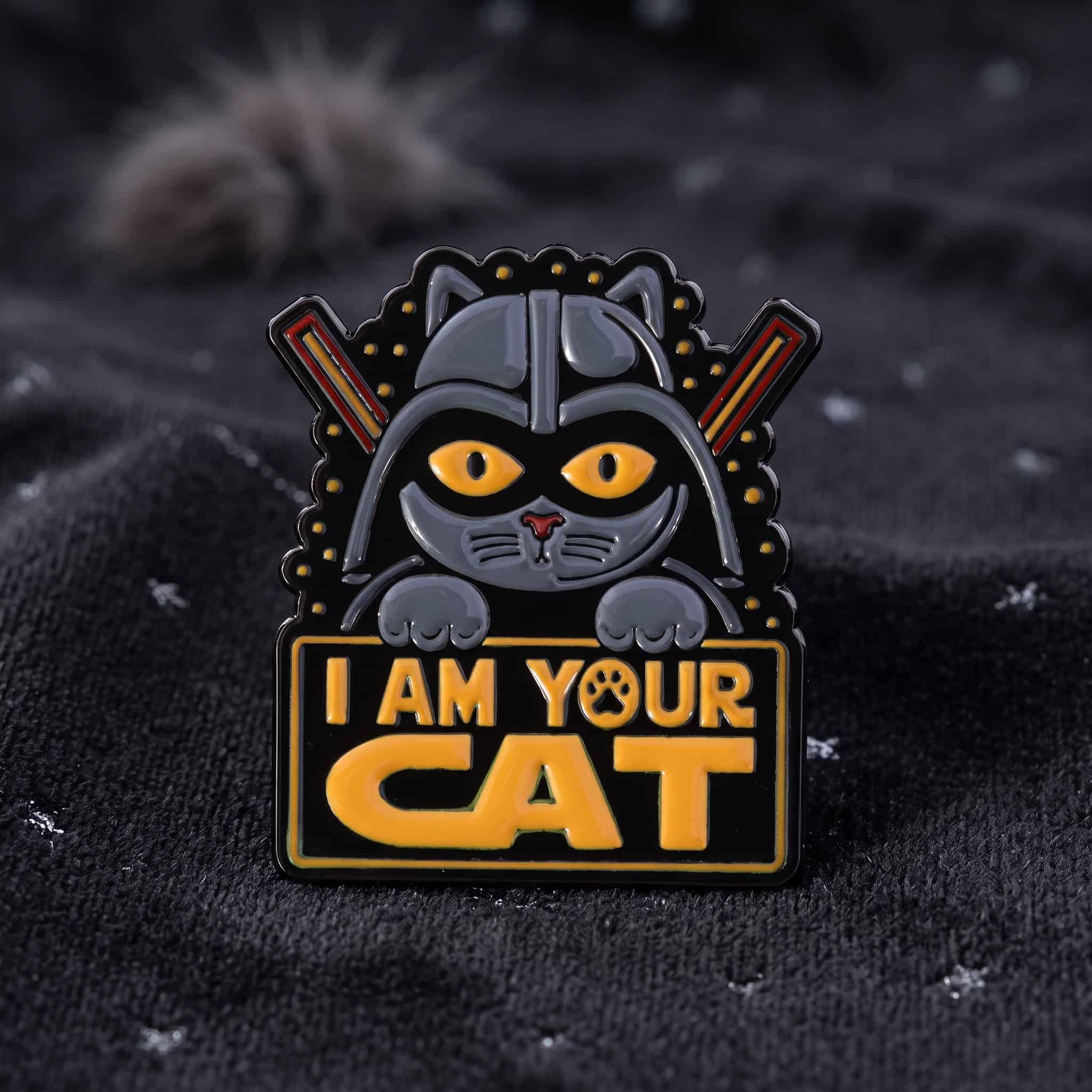 O2-Brosa-pin-321 Pinișor - I Am Your Cat - imagine 1