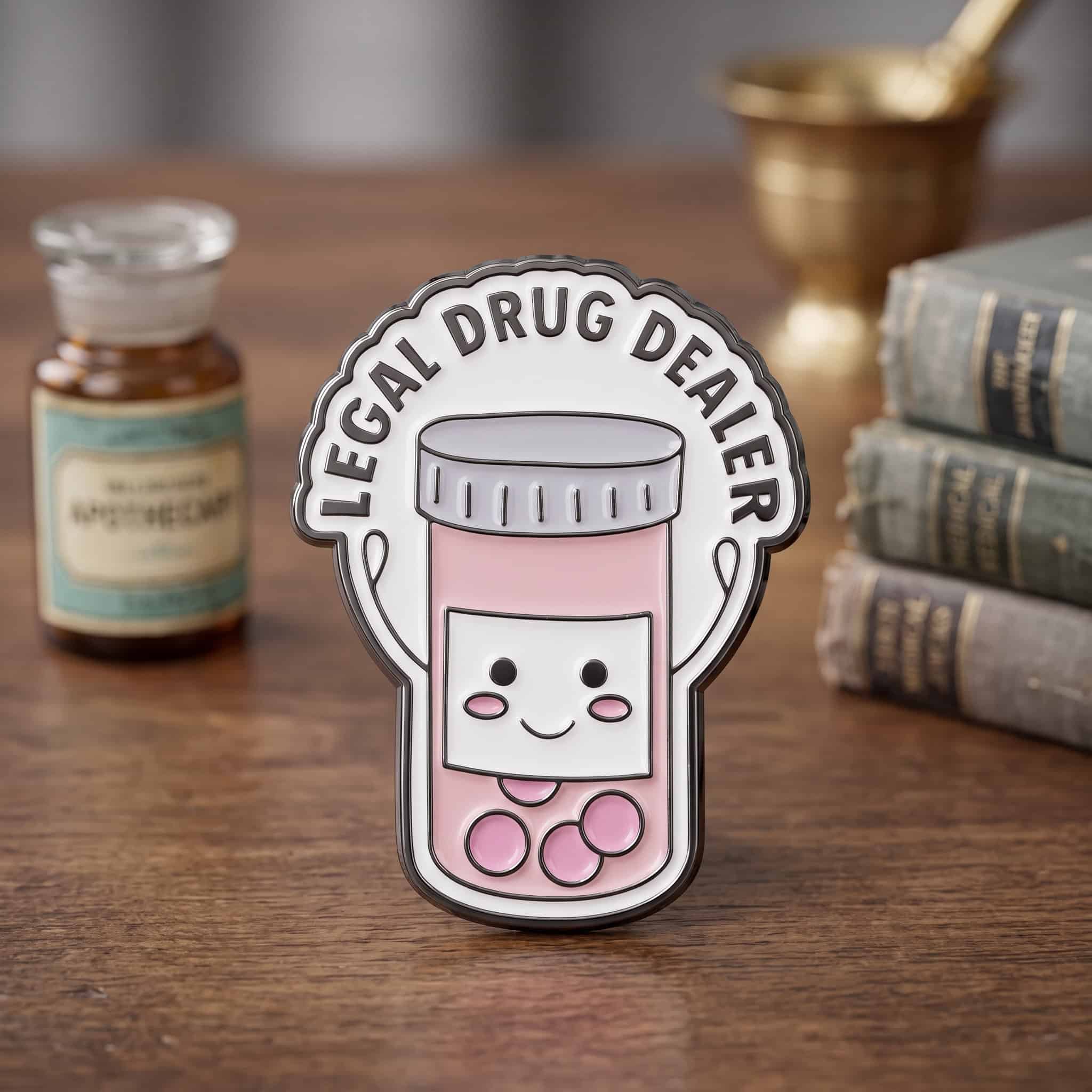 O2-Brosa-pin-328 Pinișor - Legal Drug Dealer - imagine 1