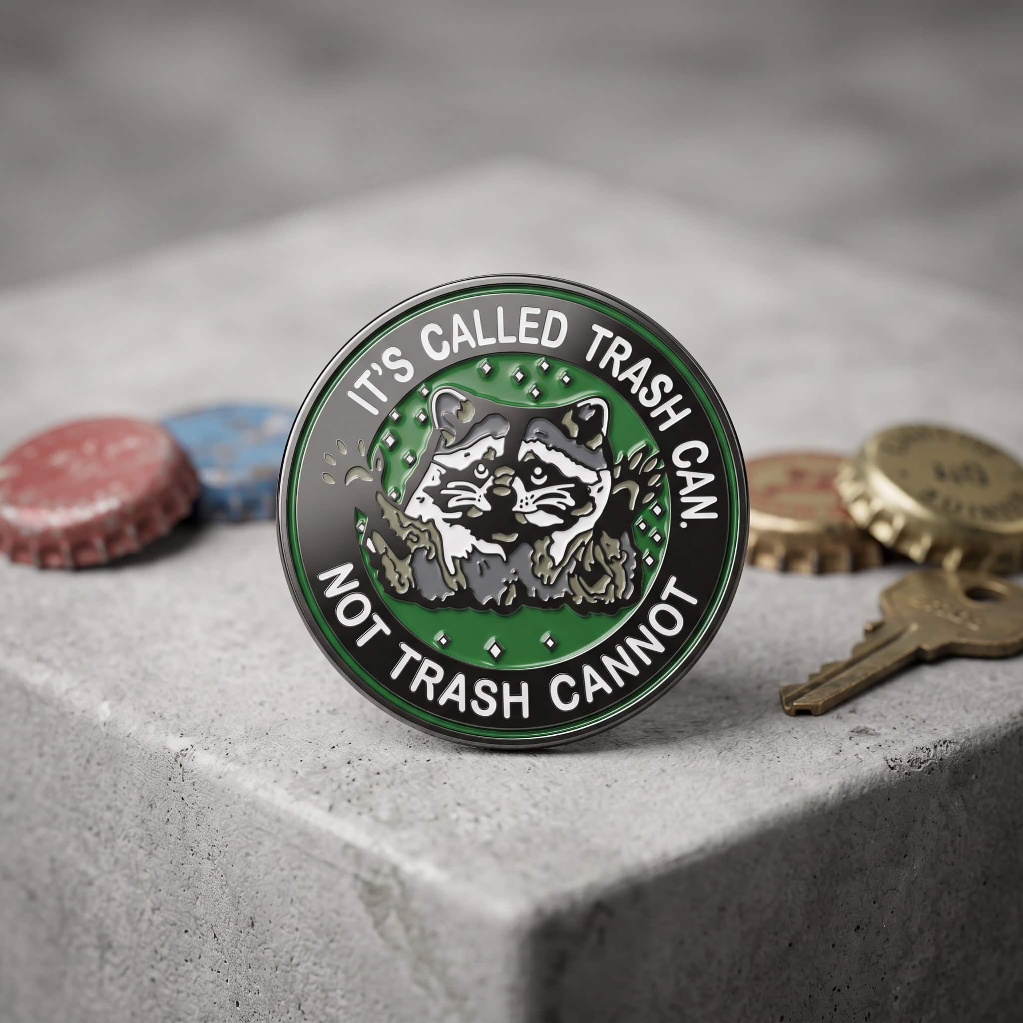 O2-Brosa-pin-350 Pinișor - It's Called Trash Can, Not Trash Cannot - imagine 1
