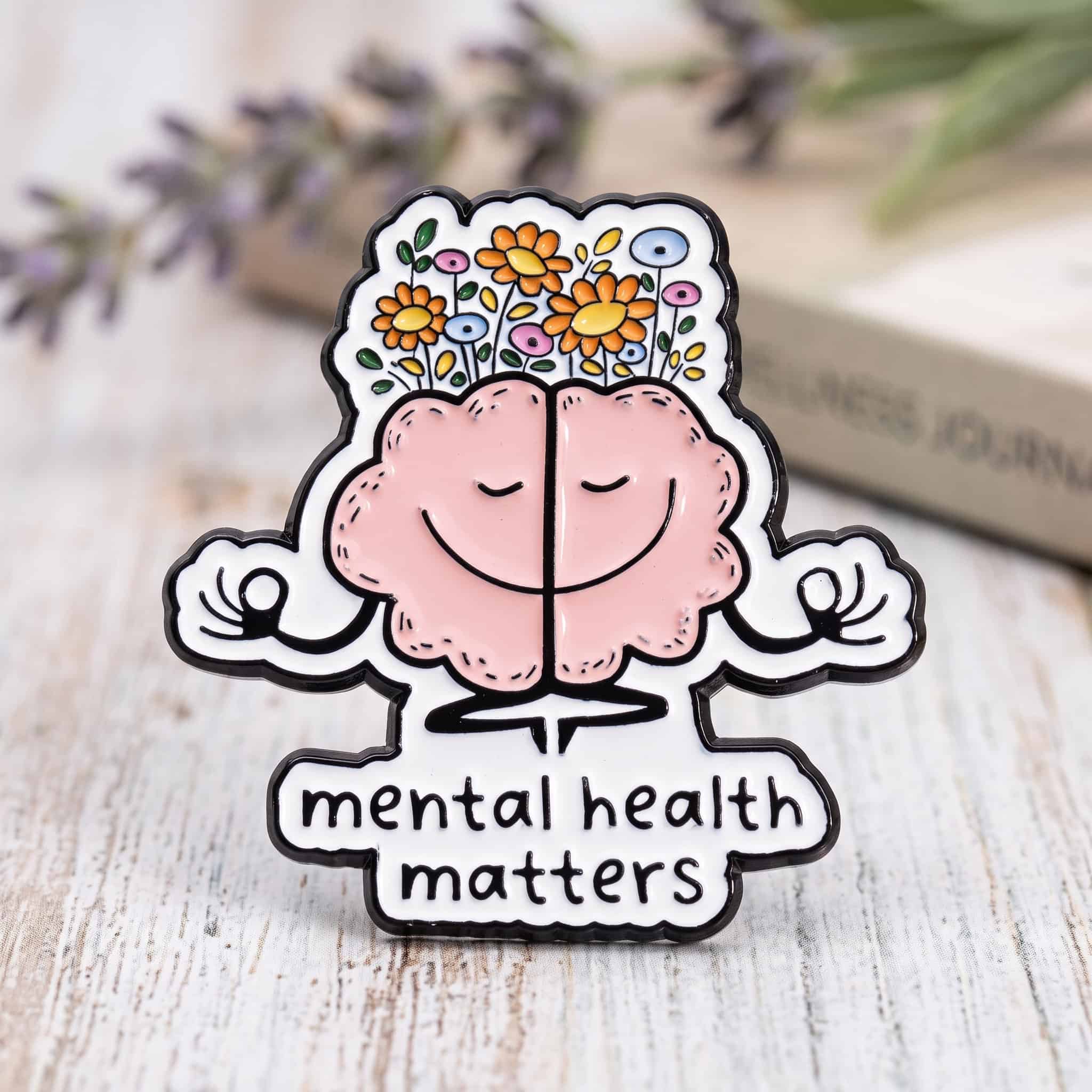 O2-Brosa-pin-384 Pinișor - Mental Health Matters - imagine 1