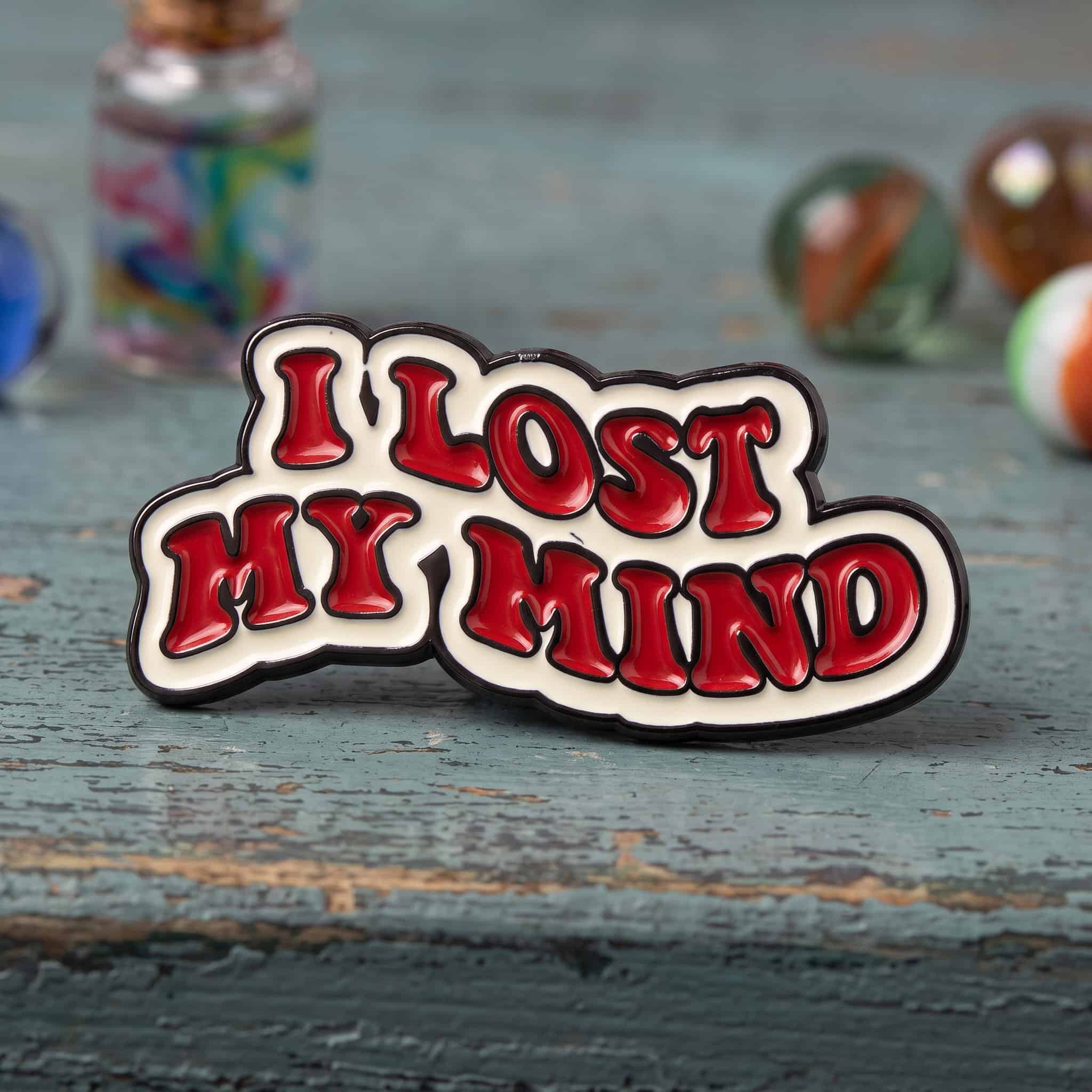 O3-Brosa-pin-028 Pinișor - I Lost My Mind - imagine 1
