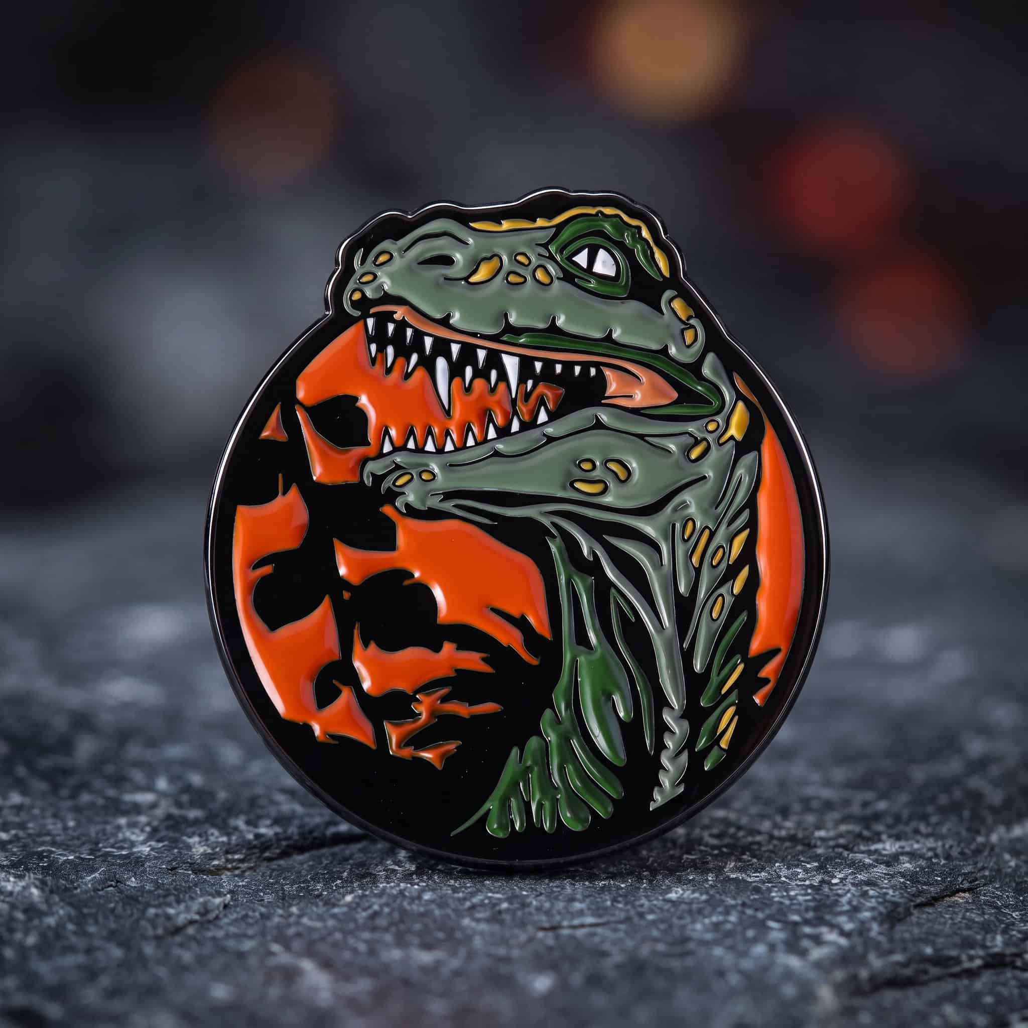 O3-Brosa-pin-084 Pinișor - Jurassic Adventure - imagine 1