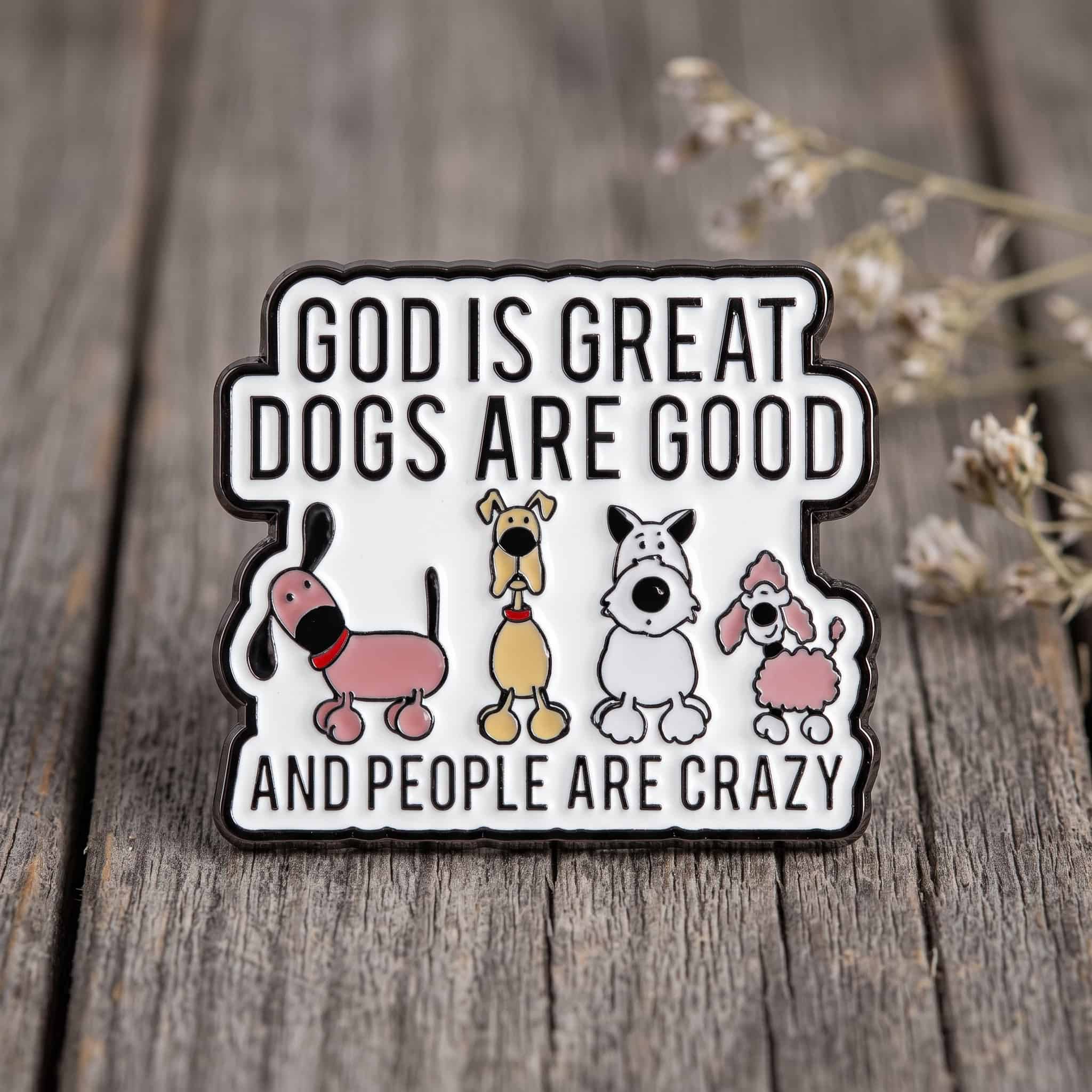O3-Brosa-pin-112 Pinișor - People Are Crazy - imagine 1