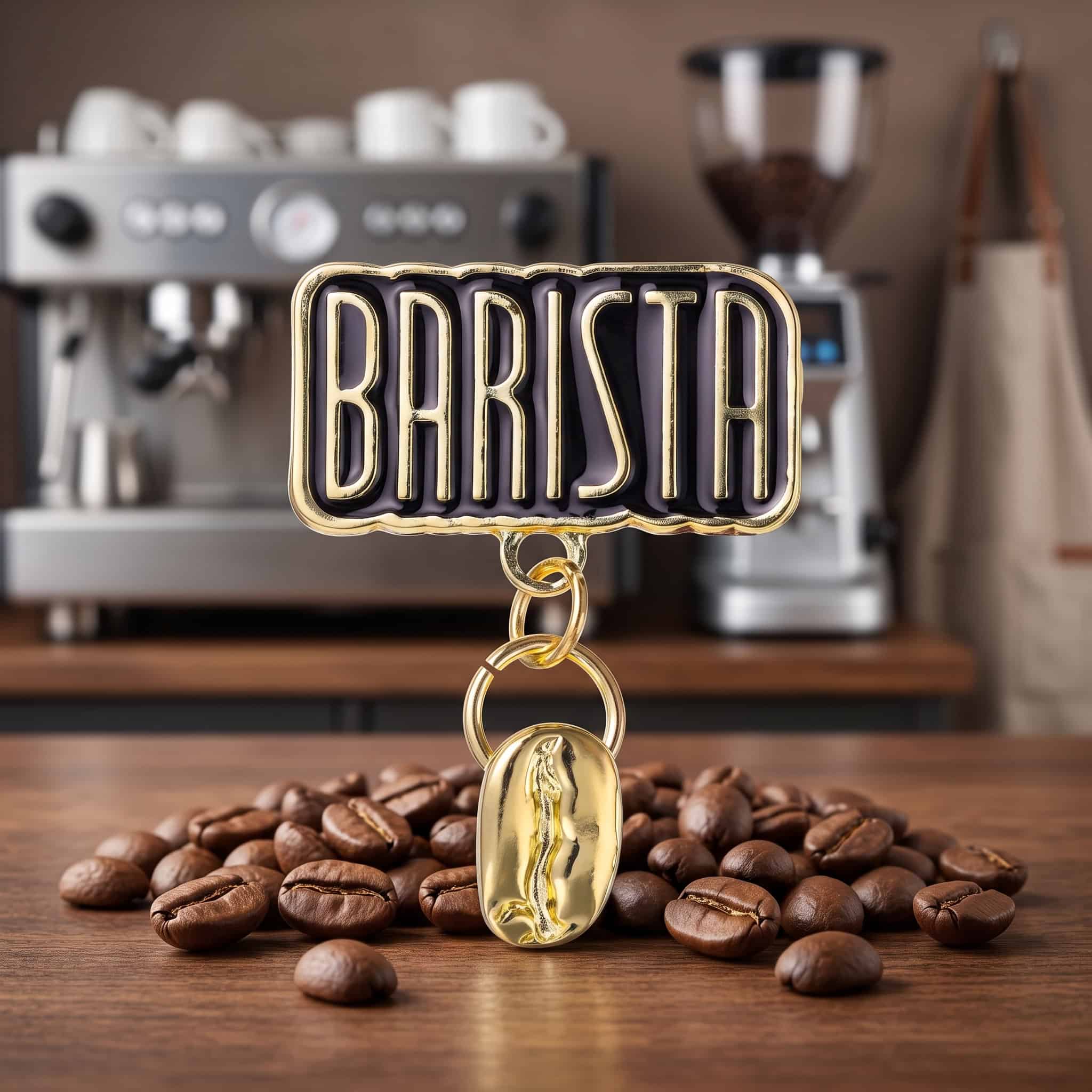 O3-Brosa-pin-145 Pinișor - Barista Bean - imagine 1