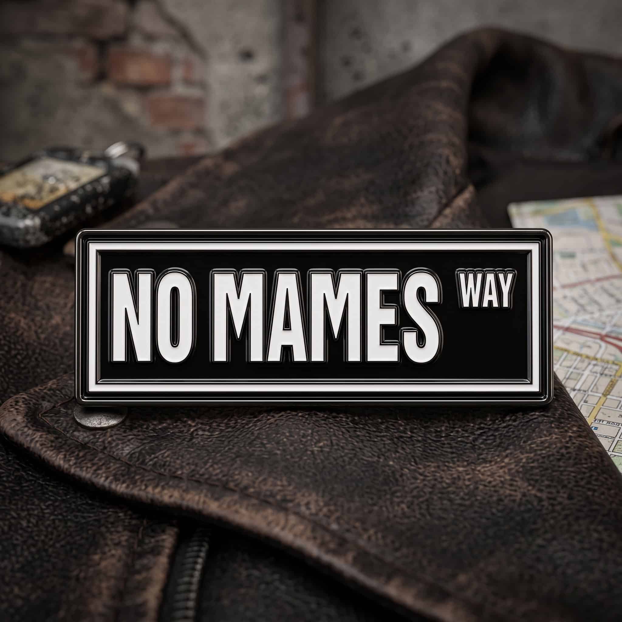 O3-Brosa-pin-160 Pinișor - No Mames Way - imagine 1