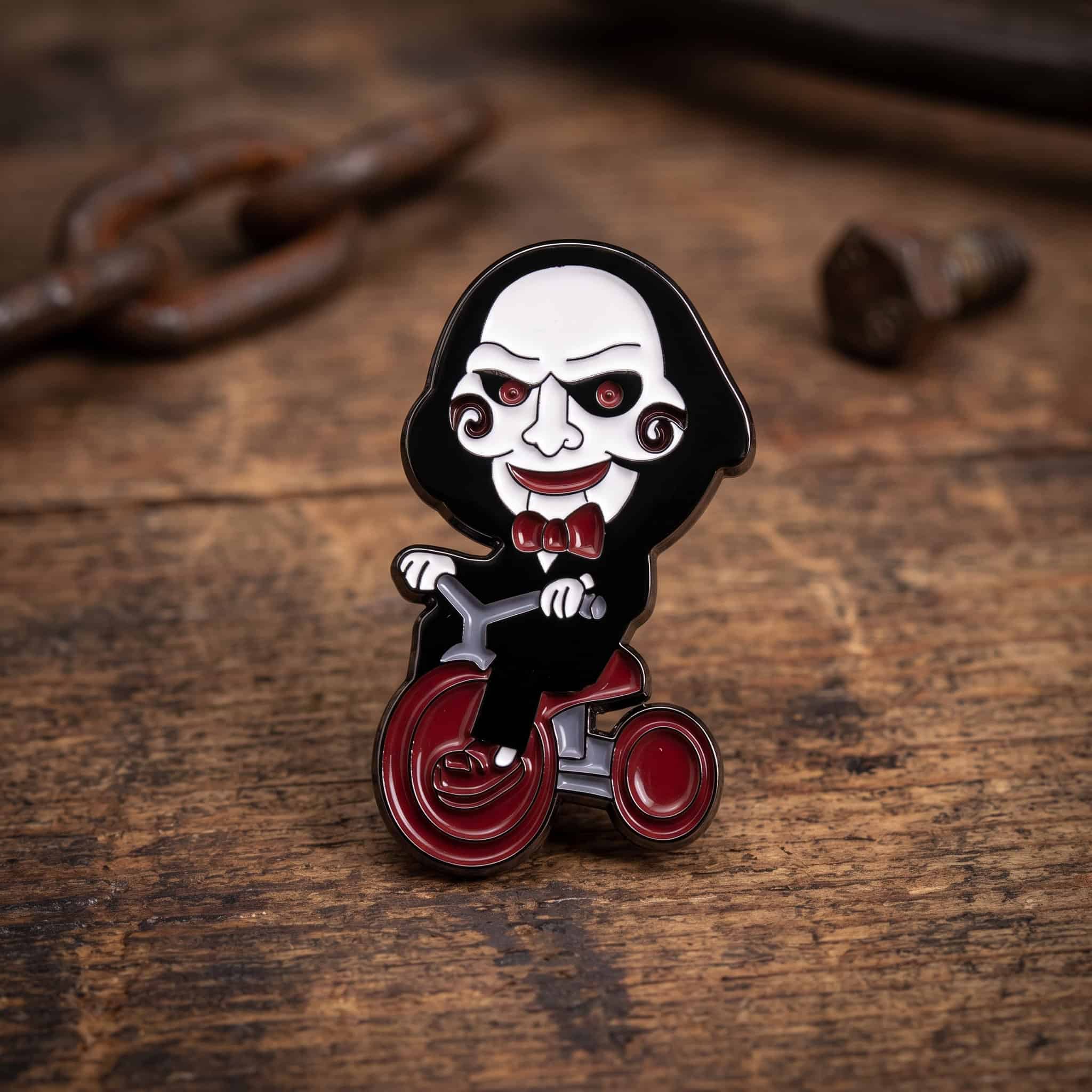 O3-Brosa-pin-222 Pinișor - Saw Billy the Puppet - imagine 1