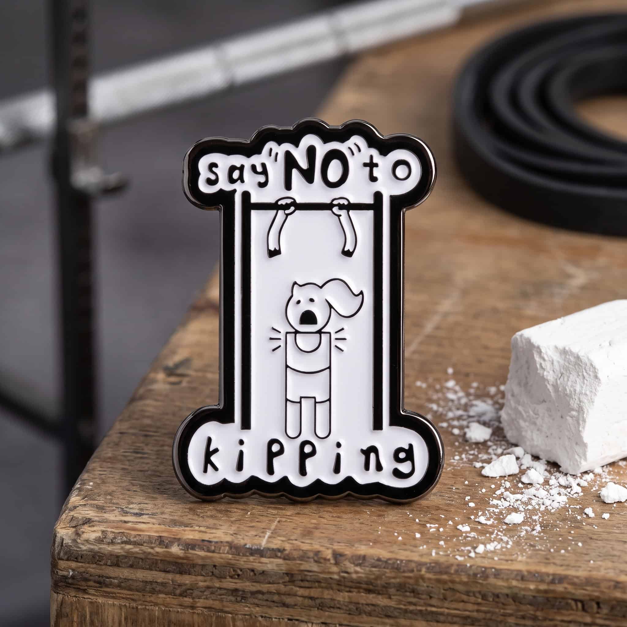 O3-Brosa-pin-227 Pinișor - Say No to Kipping - imagine 1