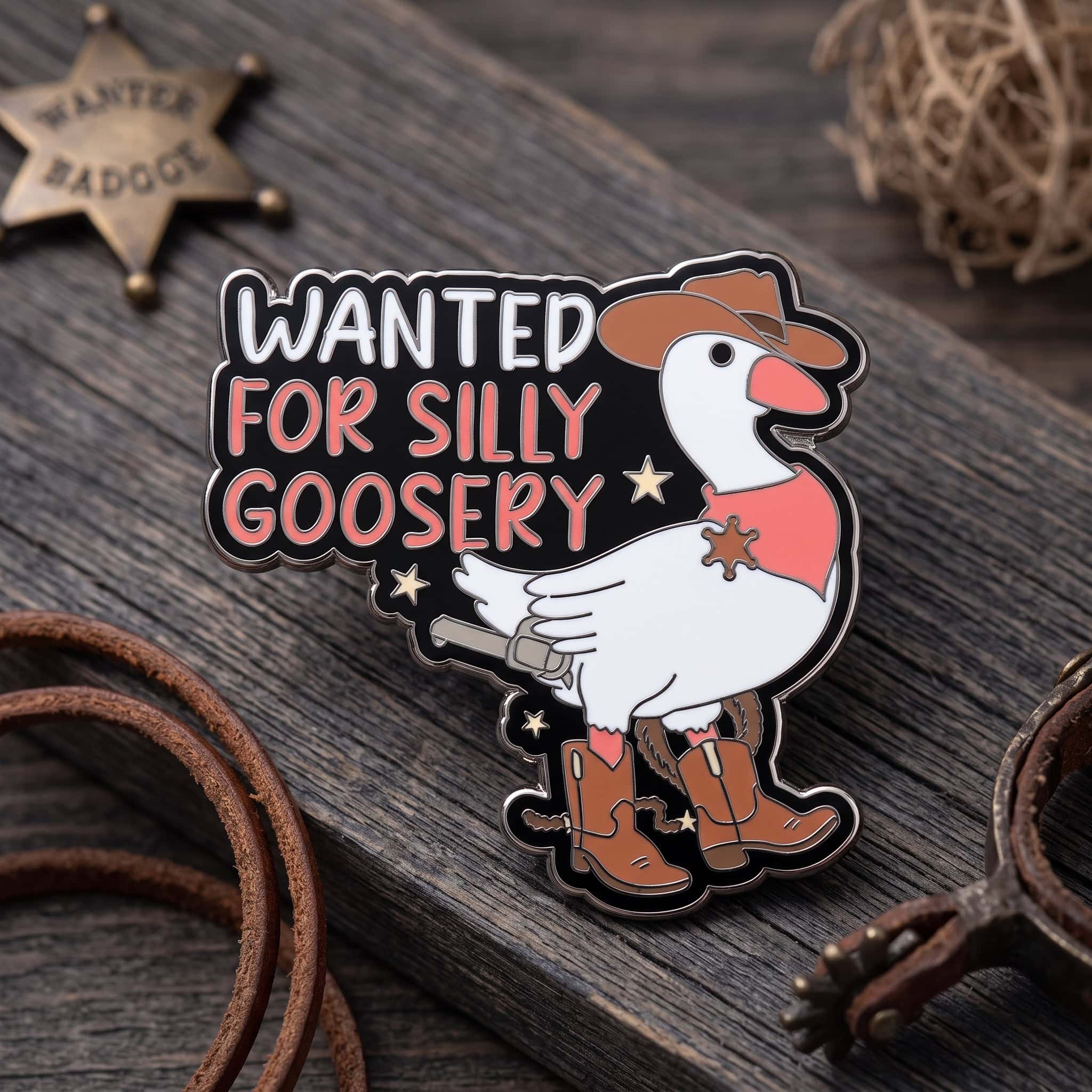 O3-Brosa-pin-269 Pinișor - Wanted For Silly Goosery - imagine 1