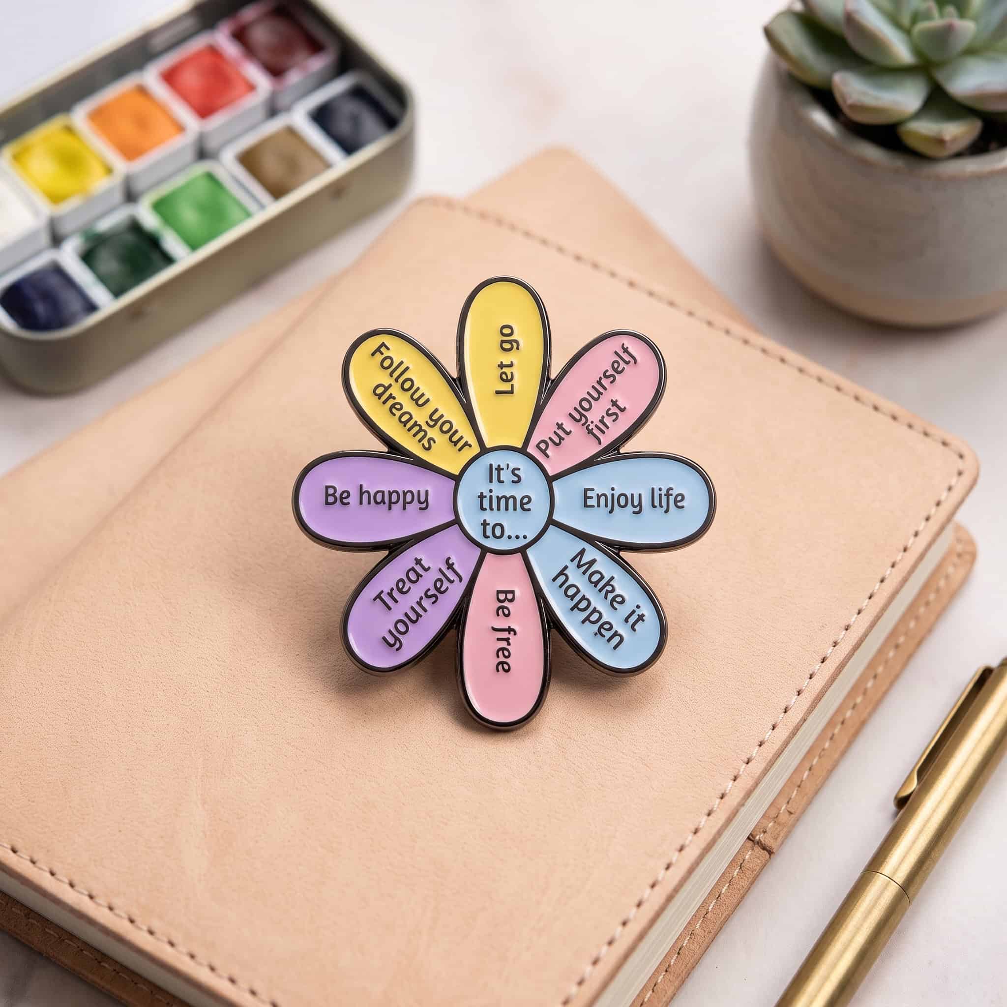 O3-Brosa-pin-368 Pinișor - It's Time To - imagine 1