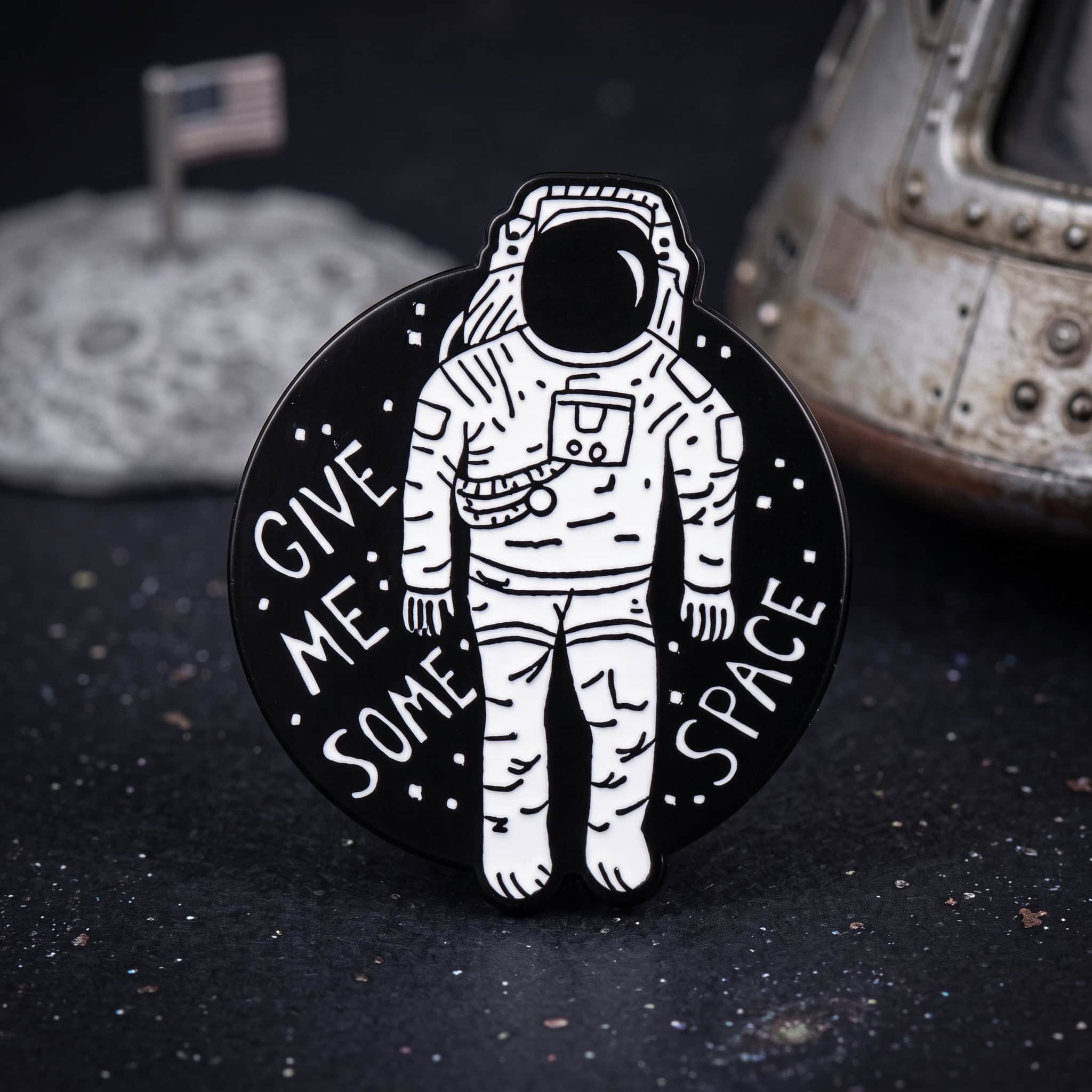 O3-Brosa-pin-378 Pinișor - Astronaut Space - imagine 1